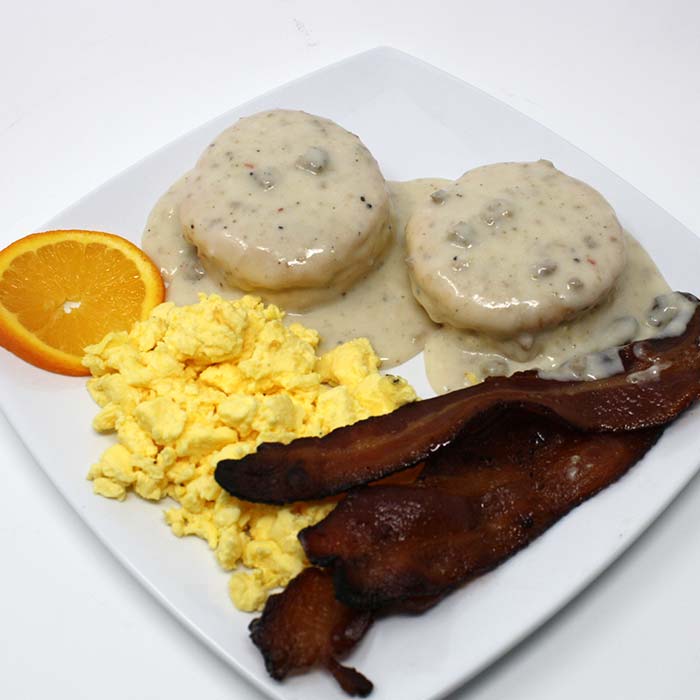 FUBAR Pizza Bar restaurant pizzeria in Fort Walton Beach, Florida waterfront breakfast brunch eggs bacon and scrambled eggs